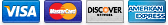 Accepted Credit Cards, Payment methods